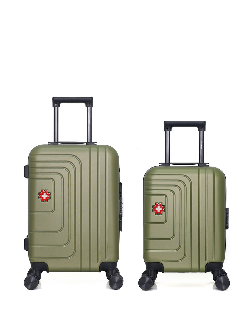 Lot de 2 Valises Rigides Cabine et Cabine XXS RUTI