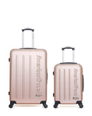 Lot de 2 Valises Rigides Grand Format et Cabine BRONX