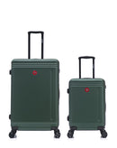 Lot de 2 Valises Rigides Grand Format et Cabine GSTAAD