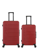 Lot de 2 Valises Rigides Grand Format et Taille Moyenne AIGLE