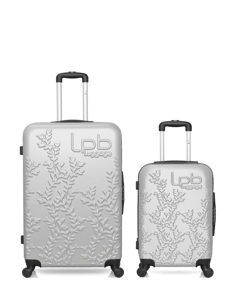 Lot de 2 Valises Rigides Grand Format et Cabine NAIS