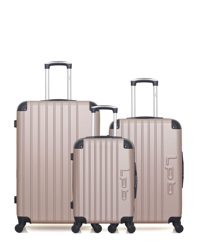 LPB LUGGAGE - LOT DE 3 - Valises grand format, weekend et cabine HAMBOURG