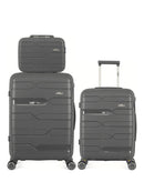 Lot de 3 Valise Weekend , Valise Cabine et Vanity PEGASE