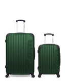 Lot de 2 Valises Rigides Grand Format et Cabine BUDAPEST