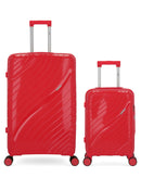 Lot de 2 Valises Rigides Grand Format et Cabine XS LYRA