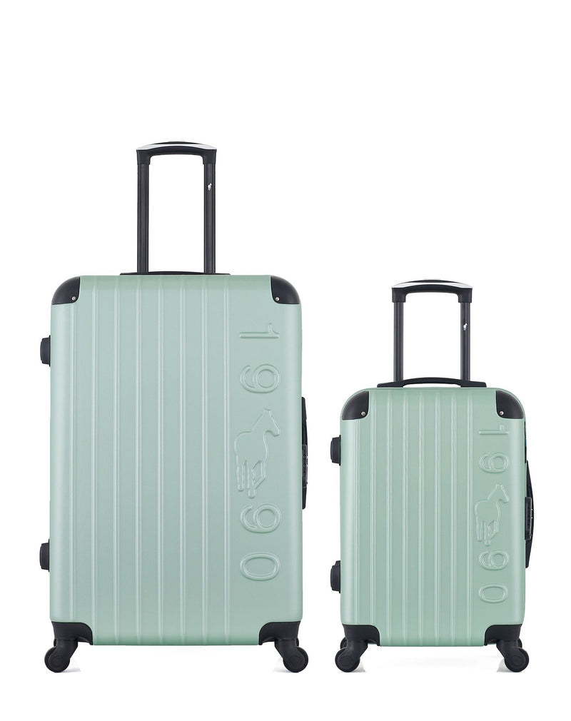 Lot de 2 Valises Rigides Grand Format et Cabine PORTER