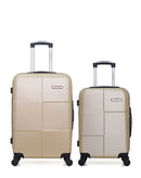 Lot de 2 - Valise weekend et valise cabine MIAMI
