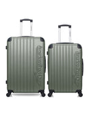 Lot de 2 - Valise grand format et valise weekend BUDAPEST