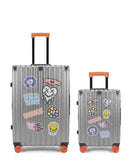 Lot de 2 Valises Rigides Grand Format et Cabine XS LUGERS