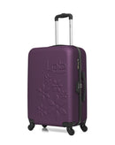 Lot de 2 Valise Taille Moyenne et Valise Cabine Rigide ELEONOR