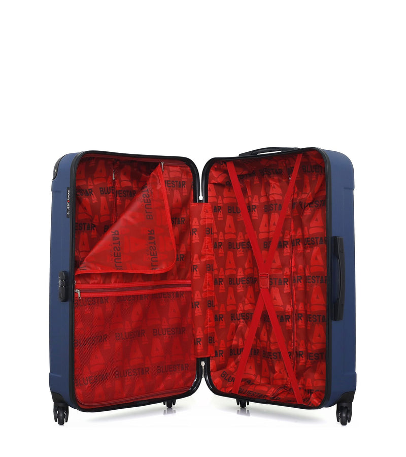 Lot de 2 Valises Rigides Grand Format et Cabine MADRID