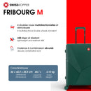 Lot de 2 Valises Rigides Taille Moyenne et Cabine XS FRIBOURG