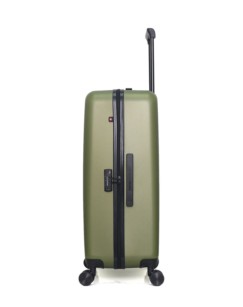 Lot de 4 Valises Rigides Grand Format, Taille Moyenne, Cabine et Vanity ZURICH