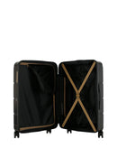 Lot de 2 Valises Rigides Taille Moyenne et Cabine LYNDA