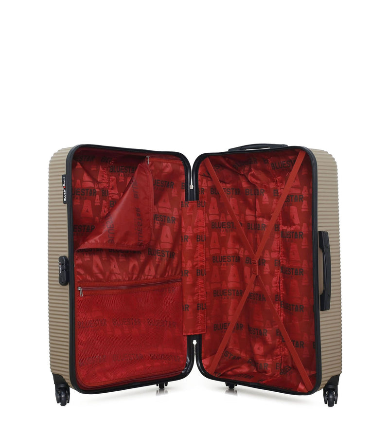 Lot de 2 Valise grand format et valise weekend LONDON