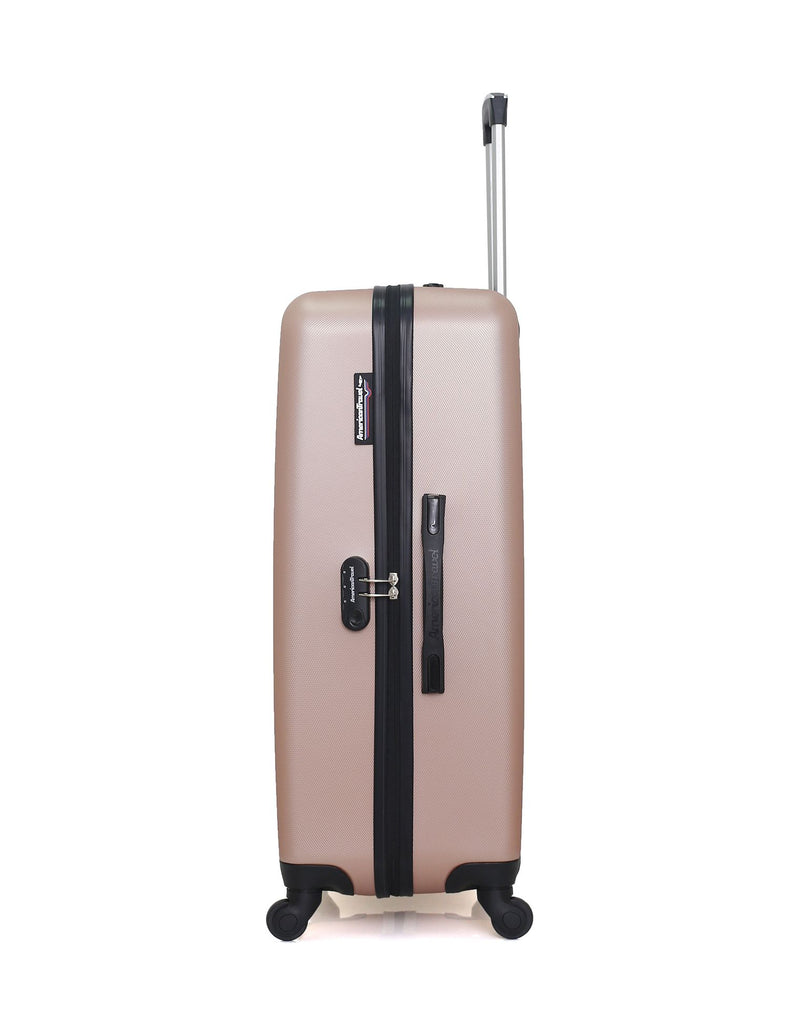 Lot de 4 Valises Rigides Grand Format, Taille Moyenne, Cabine et Cabine XXS SPRINGFIELD