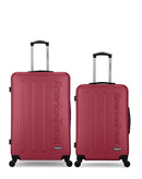 Lot de 2 Valise Grand Format et Valise Weekend BRONX