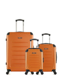 Lot de 3 Valises Rigides Grand Format, Cabine et Cabine XXS OPERA
