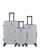 Lot de 3 Valises grand format, valise weekend et valise cabine WIL