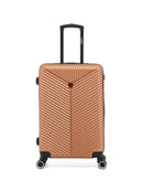 Lot de 2 Valises Rigides Taille Moyenne et Cabine GAITE