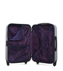 Lot de 3 Valise weekend , valise cabine et vanity ELEONOR