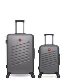 Lot de 2 Valises Rigides Grand Format et Cabine ZURICH