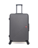 Set de 4 valises rigides grand format, moyenne, cabine et cabine XXS SPIEZ-M