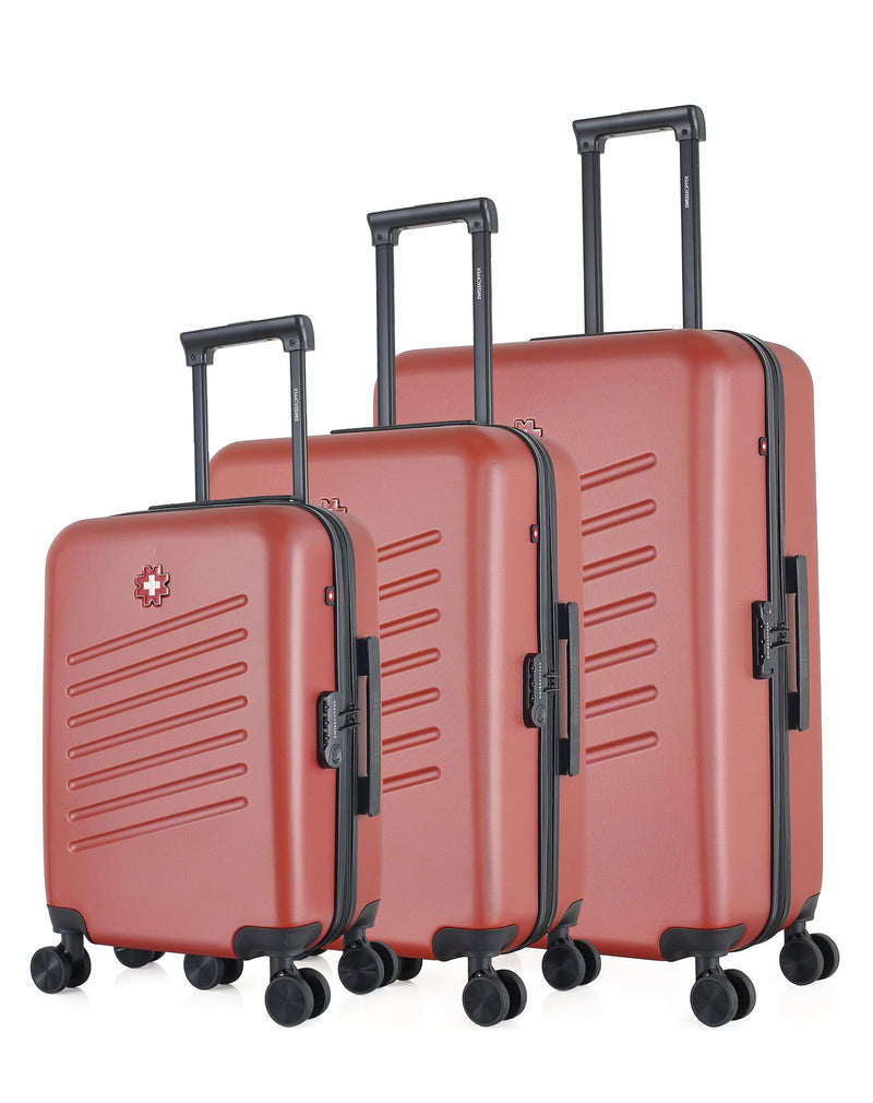 Set de 3 Valise Grand Format, Taille Moyenne et Cabine ZURICH