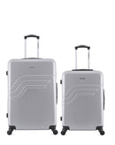 Lot de 2 Valises Rigides Grand Format et Taille Moyenne DETROIT