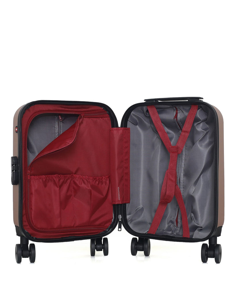 Lot de 2 Valises Rigides Cabine XXS et Vanity WIL