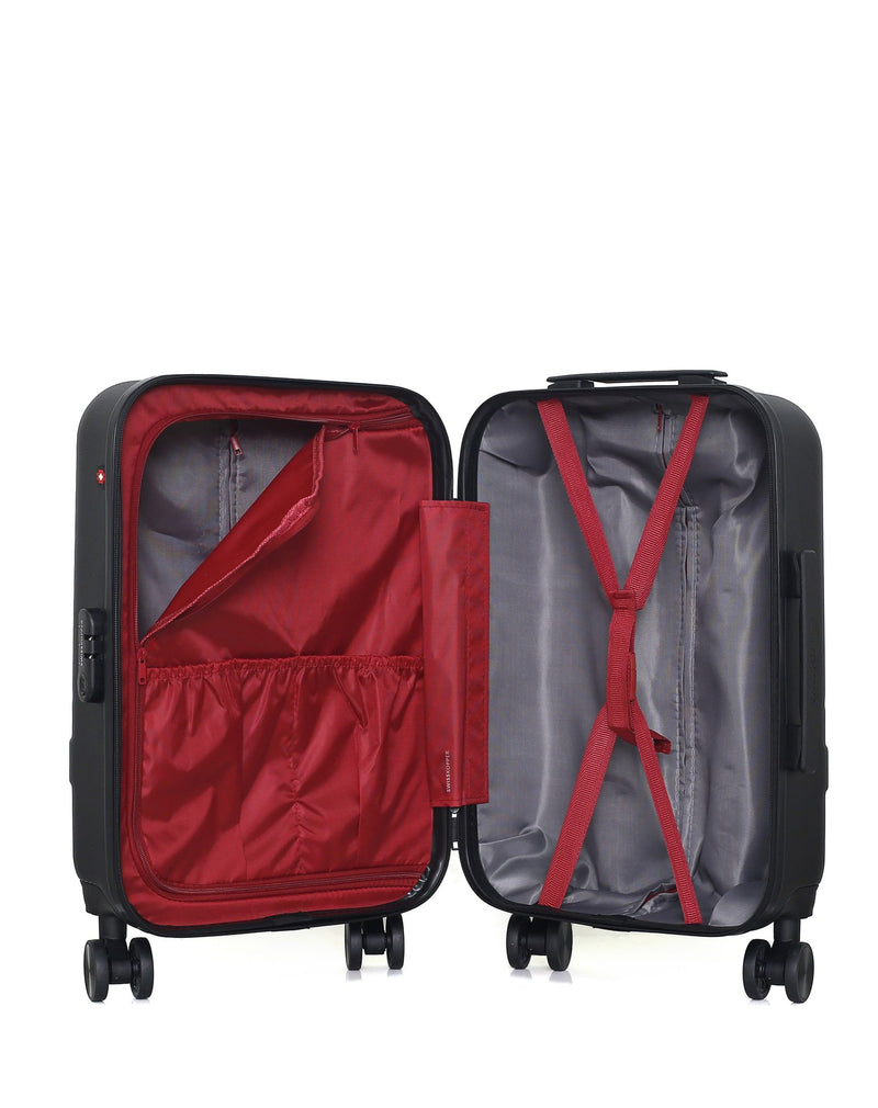 Lot de 2 Valises Rigides Cabine et Vanity USTER