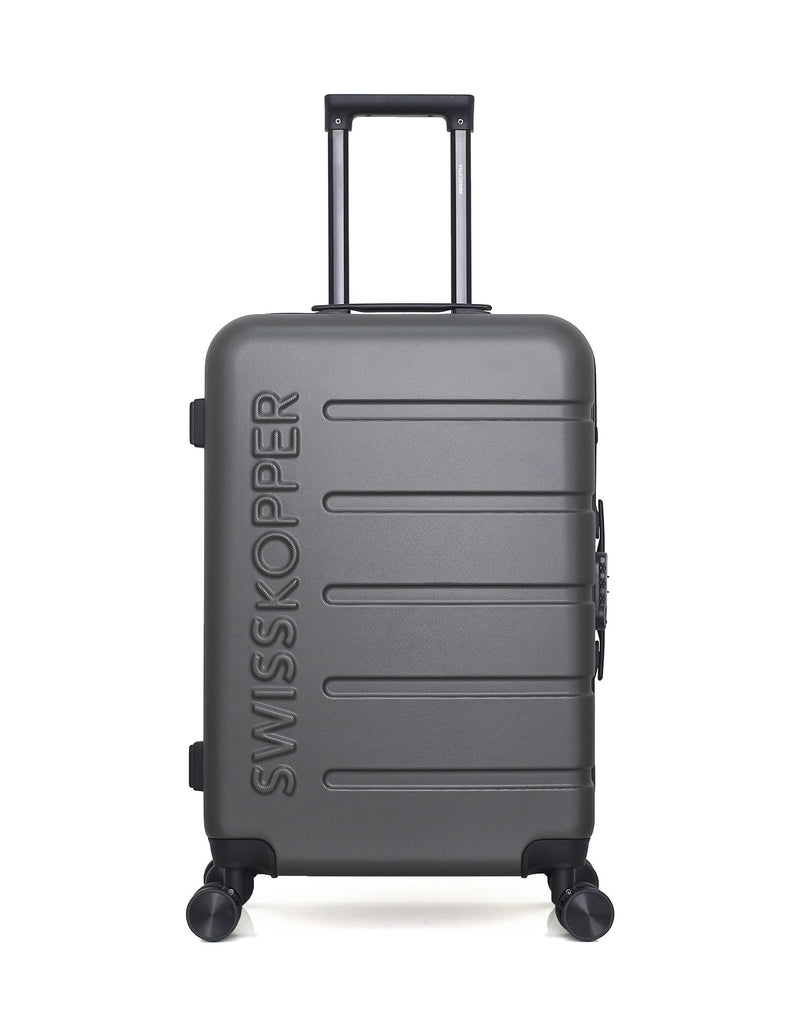 Lot de 2 Valises Rigides Taille Moyenne et Cabine AIGLE