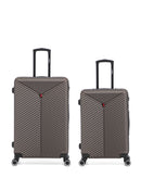 Lot de 2 Valises Rigides Grand Format et Taille Moyenne GAITE