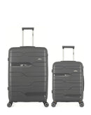 Lot de 2 Valises Rigides Grand Format et Cabine PEGASE