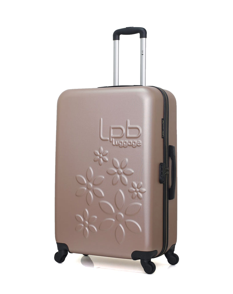 Lot de 3 Valises Rigides Grand Format, Taille Moyenne et Cabine ELEONOR