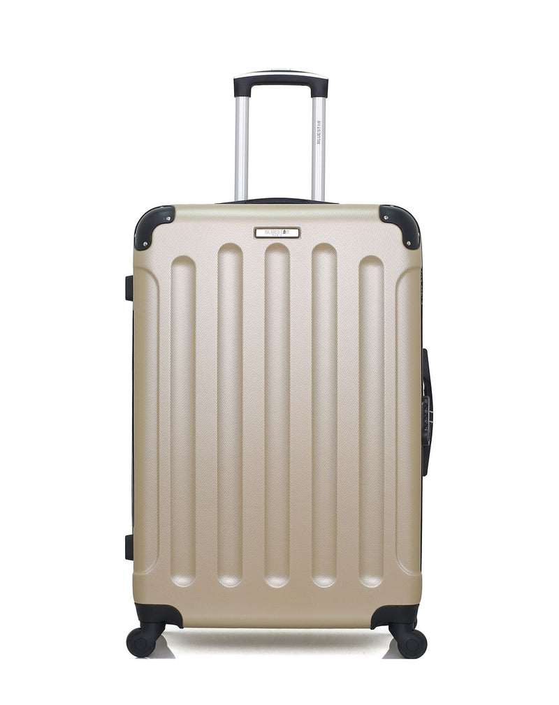 Lot de 2 Valises Rigides Grand Format et Cabine MADRID
