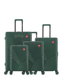 Lot de 4 Valises Rigides Grand Format, Taille Moyenne, Cabine et Cabine XS FRIBOURG