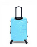 Lot de 2 Valises Rigides Taille Moyenne et Cabine SERENA