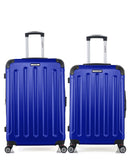 Lot de 2 - Valise grand format et valise weekend TUNIS