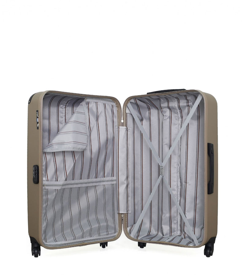 Lot de 2 Valises Rigides Grand Format et Cabine PORTER