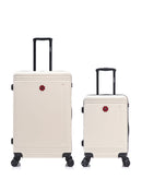 Lot de 2 Valises Rigides Grand Format et Cabine GSTAAD