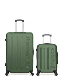 Lot de 2 Valises Rigides Grand Format et Cabine BRONX