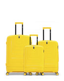 Lot de 3 Valises Rigides Grand Format, Taille Moyenne et Cabine GALINA