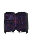 Lot de 2 Valise Cabine et Vanity Rigide ELEONOR
