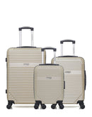 Lot de 3 - Valise weekend , valise cabine et valise cabine XXS MEMPHIS