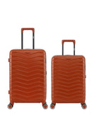 Lot de 2 Valises Rigides Taille Moyenne et Cabine SEATTLE