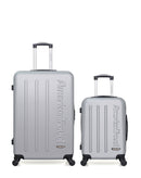 Lot de 2 Valises Rigides Grand Format et Cabine BRONX