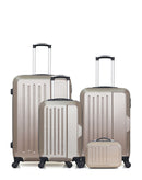 HERO - LOT DE 4 - Valises grand format, weekend, cabine et vanity VESUVIO