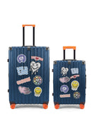 Lot de 2 Valises Rigides Grand Format et Cabine LUGERS