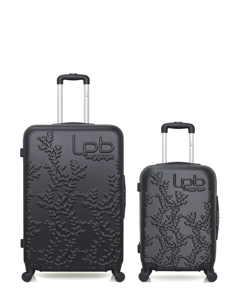 Lot de 2 Valises Rigides Grand Format et Cabine NAIS